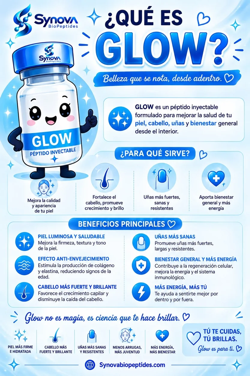 Ficha visual de GLOW