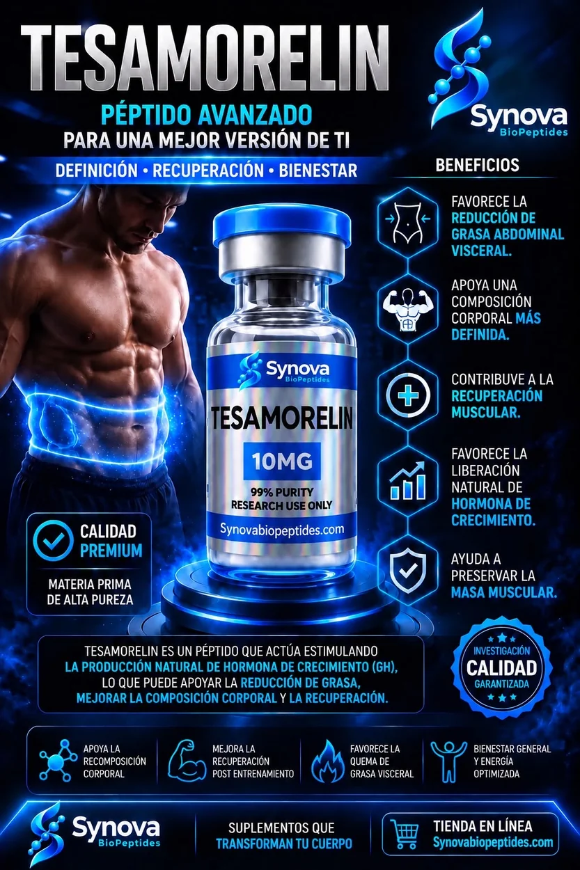 Ficha visual de Tesamorelin
